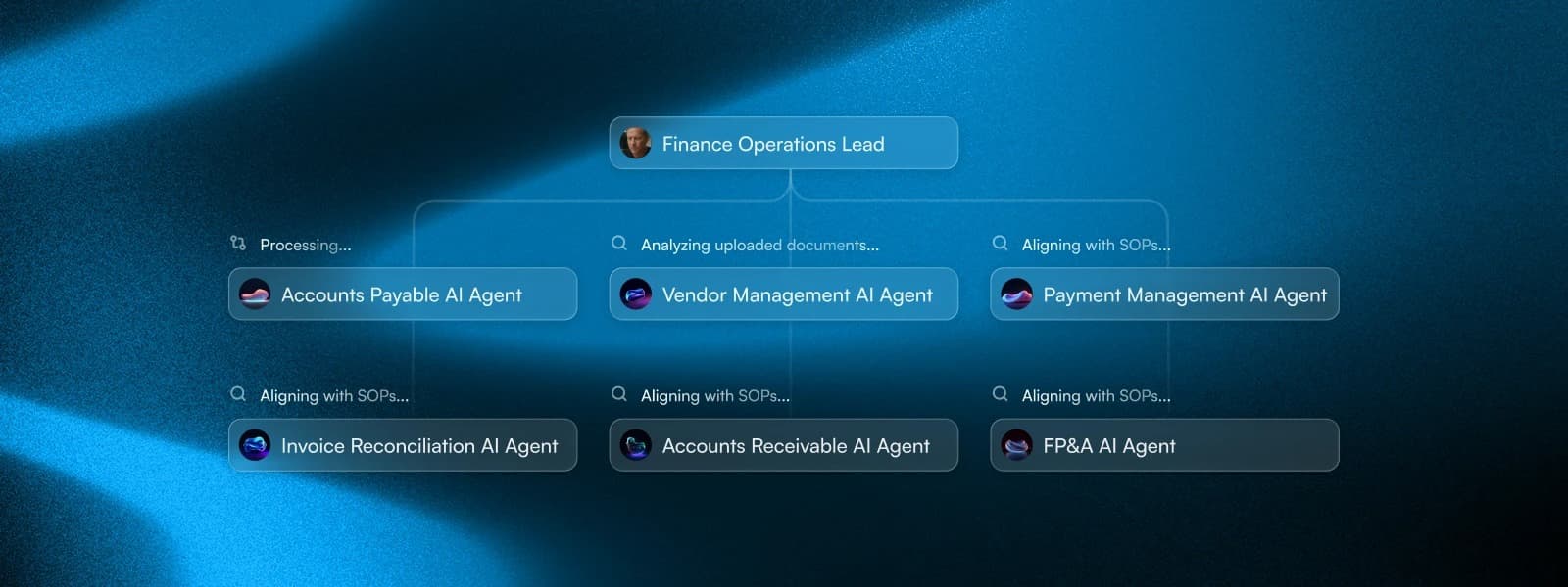 Human review and approval workflow illustration