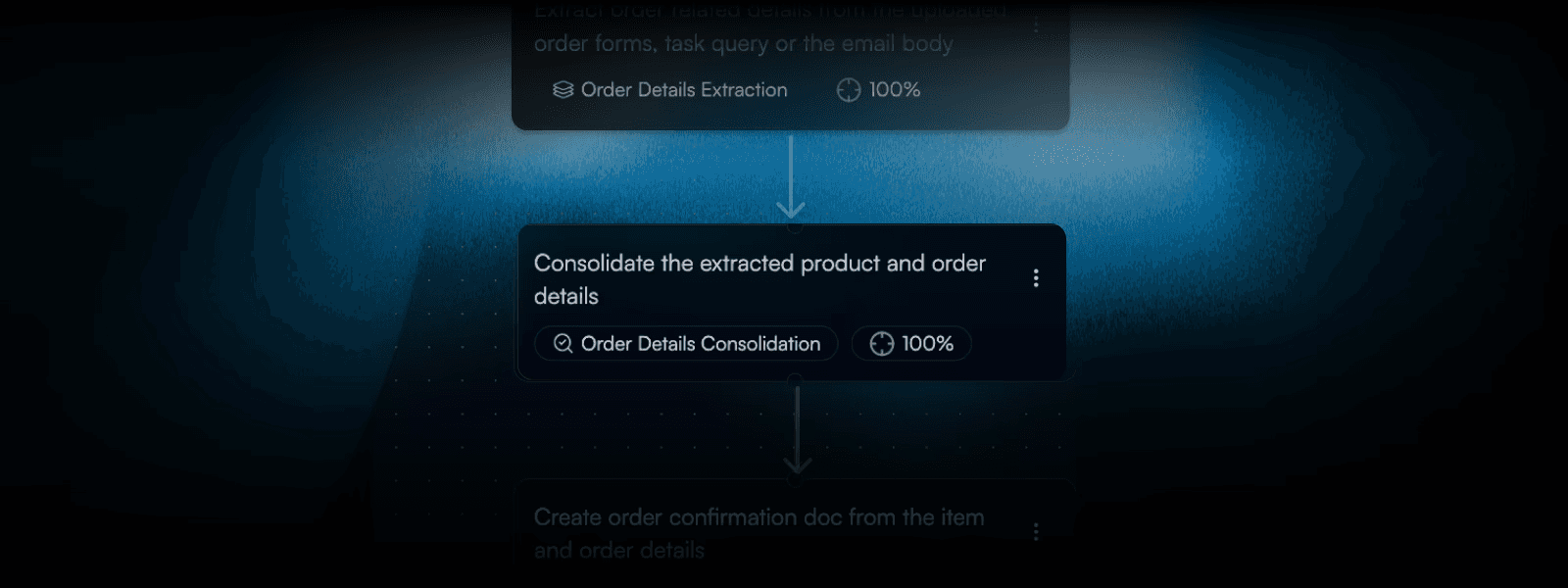 Evaluation criteria interface illustration